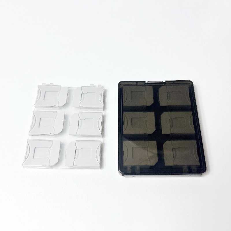 Portable 12 Slots Memory Card Case for 12 SD Cards and 6 Micro SD Cards Portable 12 Slots Memory Card Case for 12 SD Cards and 6 Micro SD Cards